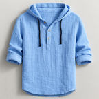Luxury Hooded Linen Shirt