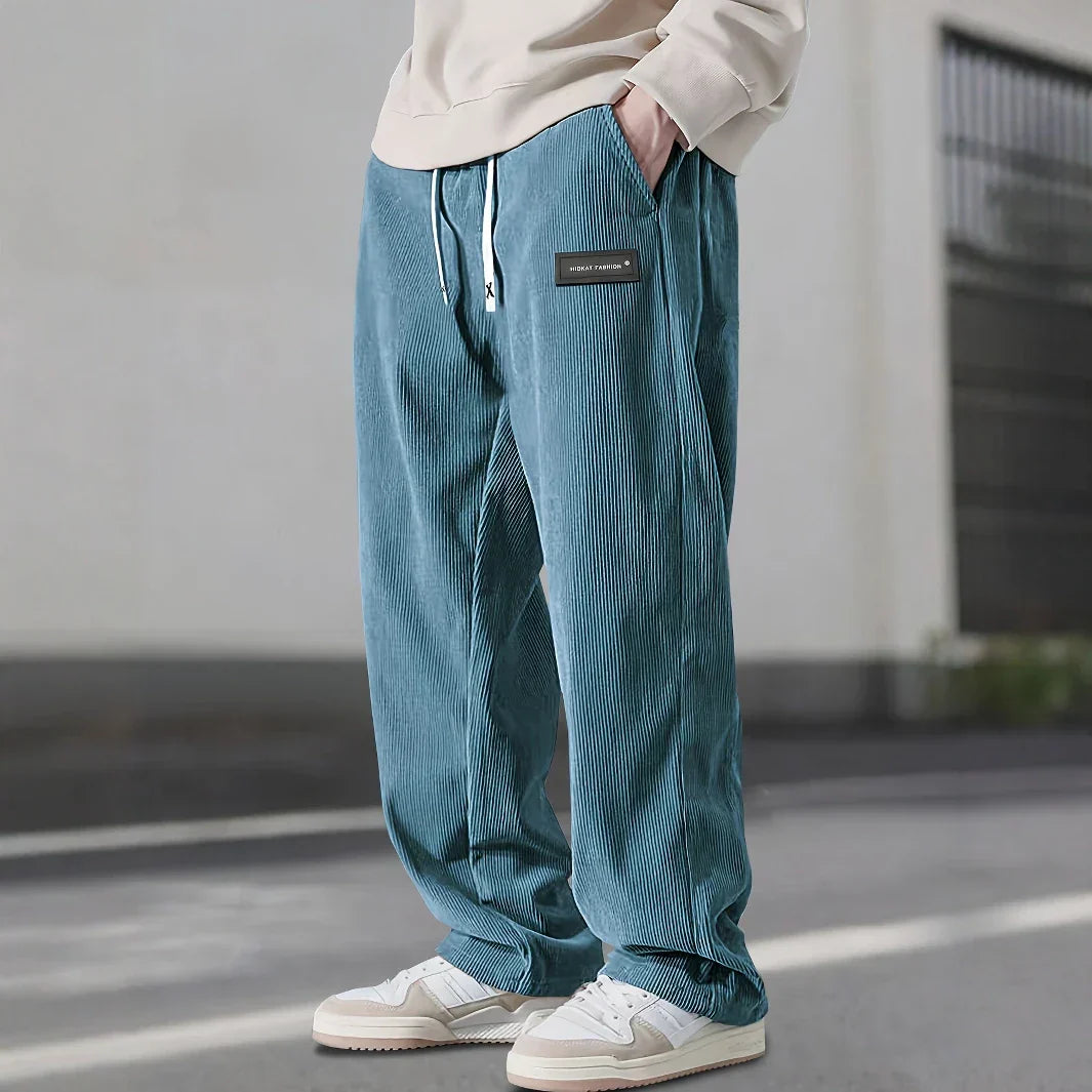 Men’s Straight-Leg Corduroy Pants