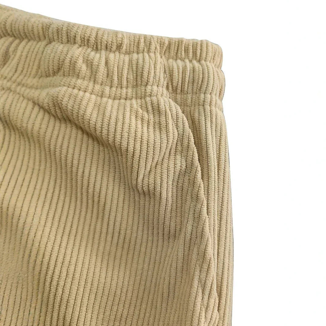 Men’s Straight-Leg Corduroy Pants